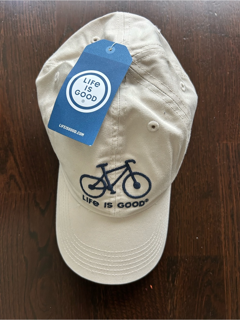 Life is Good Bike Hat NWT